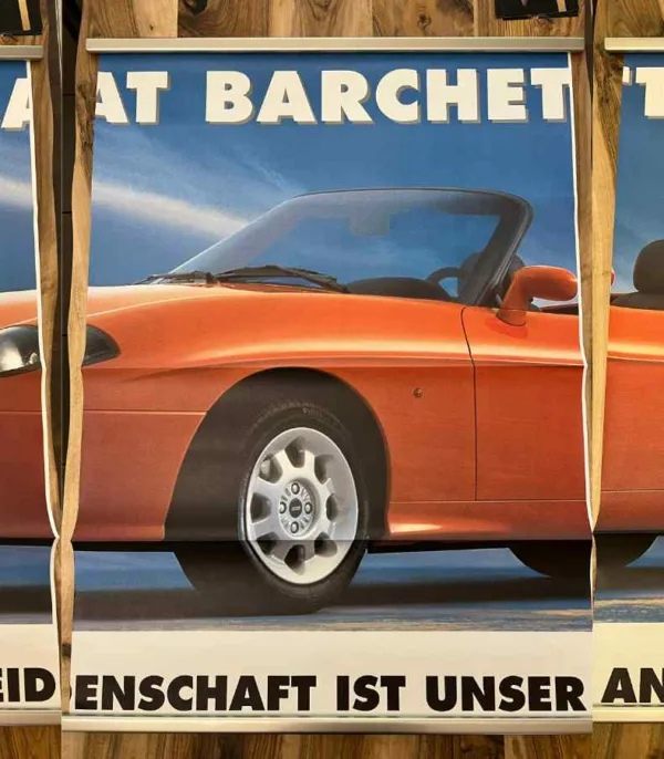 Fiat Barchetta Werbe- Plakat