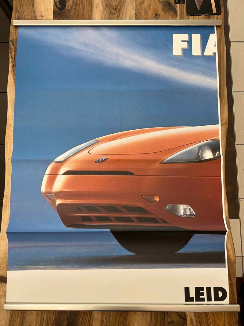 Fiat Barchetta Werbe- Plakat
